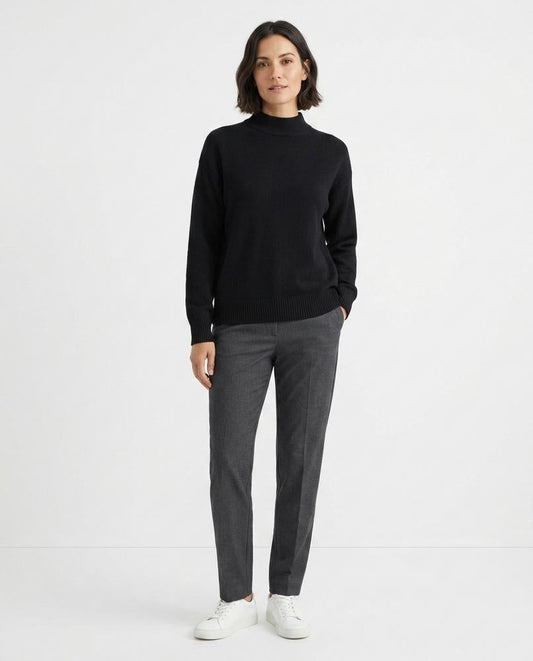Nord Wear - Savak | Mock Neck Fine-Knit Sweater Women