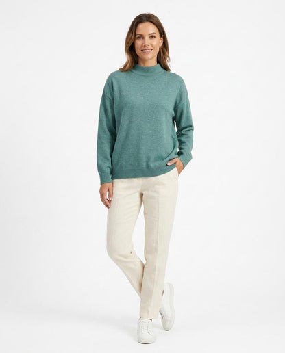 Nord Wear - Savak | Mock Neck Fine-Knit Sweater Women