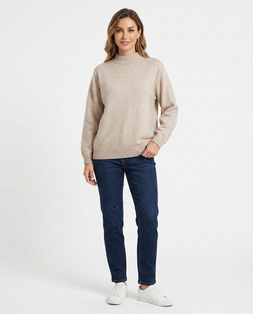Nord Wear - Savak | Mock Neck Fine-Knit Sweater Women