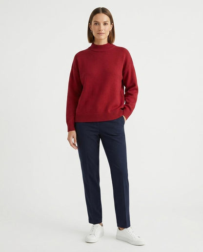 Nord Wear - Savak | Mock Neck Fine-Knit Sweater Women