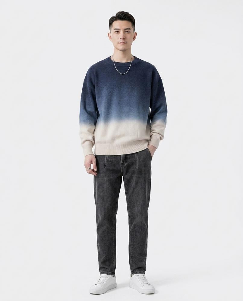 Nord Wear - Kenik | Gradient Knitted Sweater Men