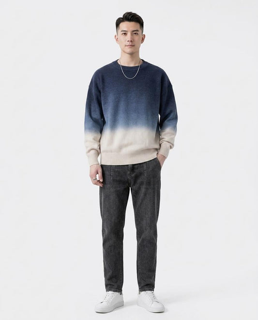 Nord Wear - Kenik | Gradient Knitted Sweater Men