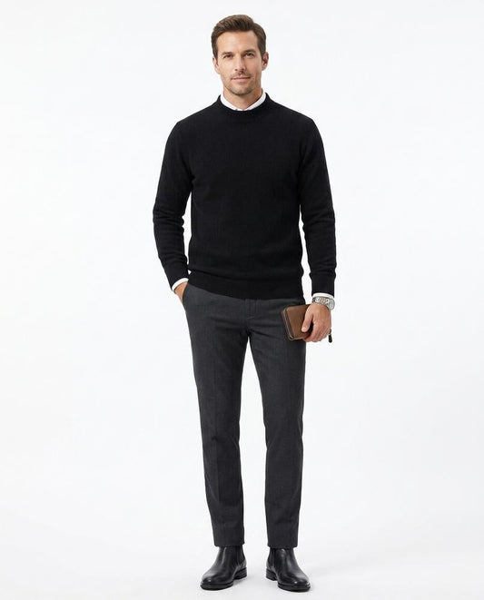 Nord Wear - Vufuv | Mock Neck Fine-Knit Sweater Men