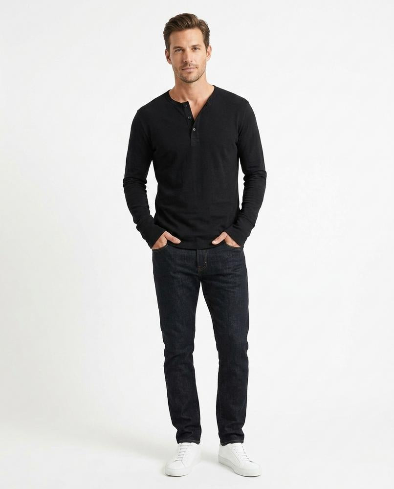 Nord Wear - Mosot | Long-Sleeved Button-Placket T-Shirt Men