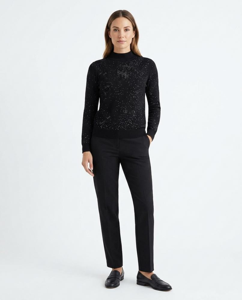 Nord Wear - Yonet | Embellished Mock Neck Sweater Women