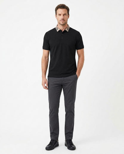 Nord Wear - Eibud | Short-Sleeved Check-Collar Shirt Men