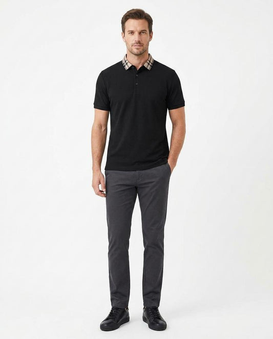 Nord Wear - Eibud | Short-Sleeved Check-Collar Shirt Men