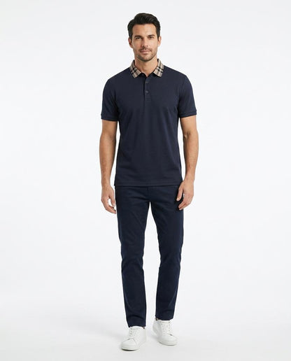 Nord Wear - Eibud | Short-Sleeved Check-Collar Shirt Men