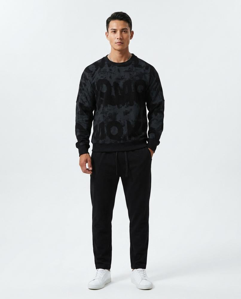 Nord Wear - Miwet | Patterned Crewneck Sweatshirt Men