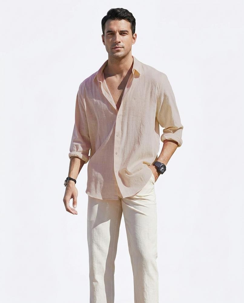 Nord Wear - Tuzos | Linen-Blend Long-Sleeved Shirt Men