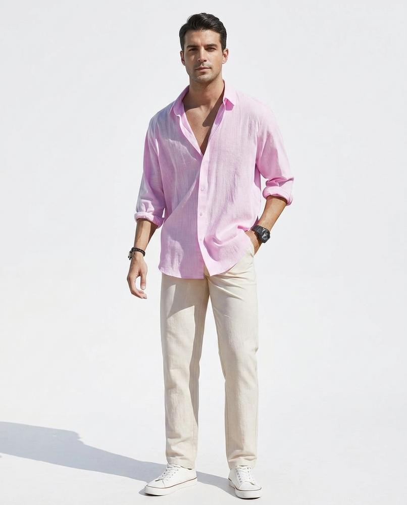 Nord Wear - Tuzos | Linen-Blend Long-Sleeved Shirt Men