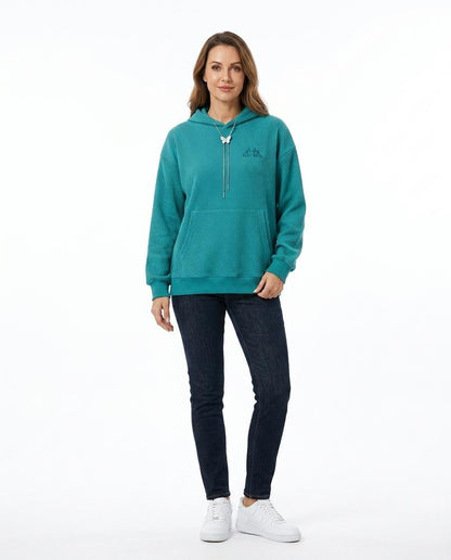 Nord Wear - Zofol | Waffle-Knit Relaxed Fit Hoodie Women