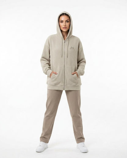 Nord Wear - Zofol | Waffle-Knit Relaxed Fit Hoodie Women