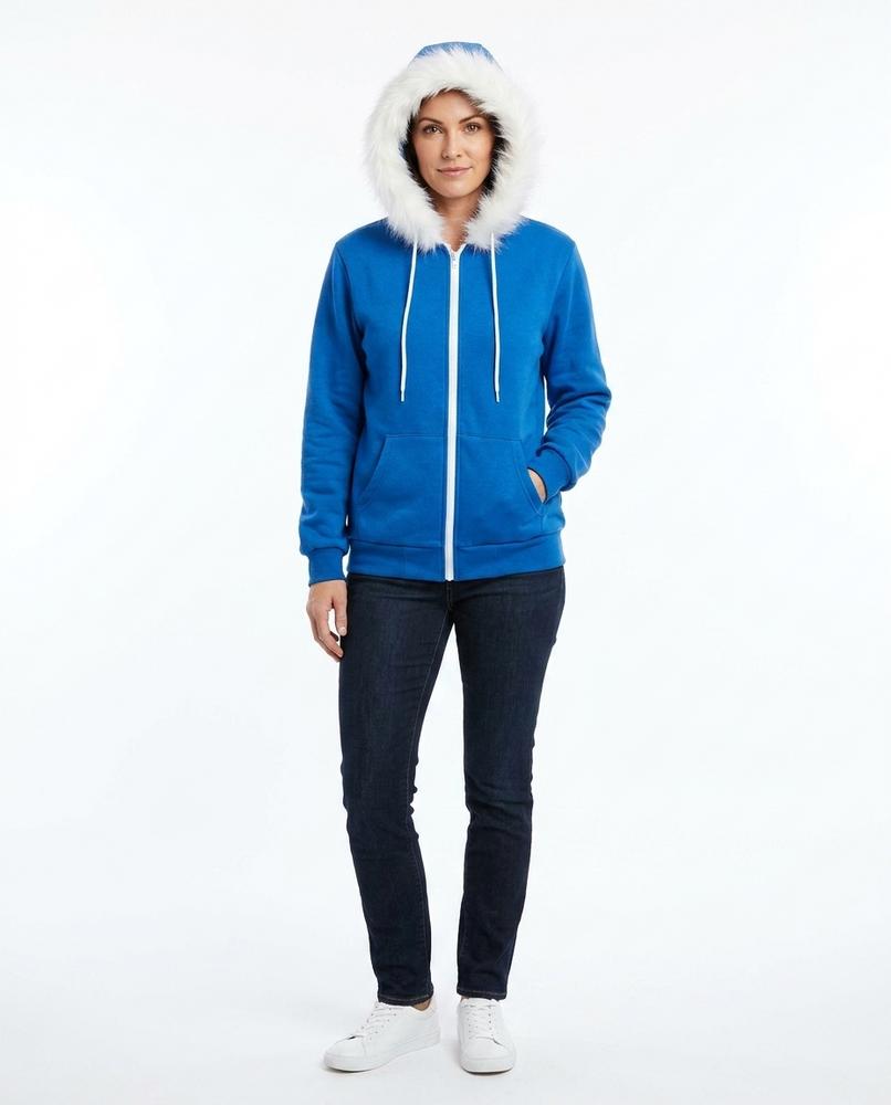 Nord Wear - Aowor | Zip-Up Fur-Trimmed Hoodie Women