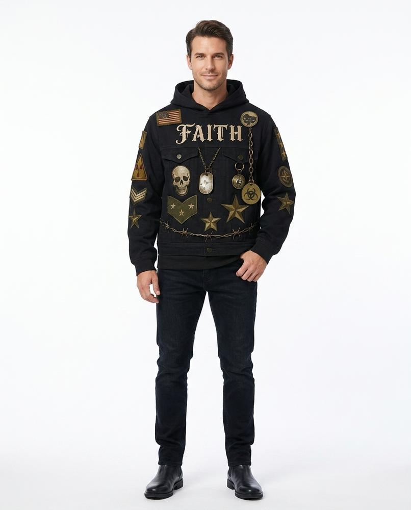 Nord Wear - Mabol | Embellished Hooded Jacket Men