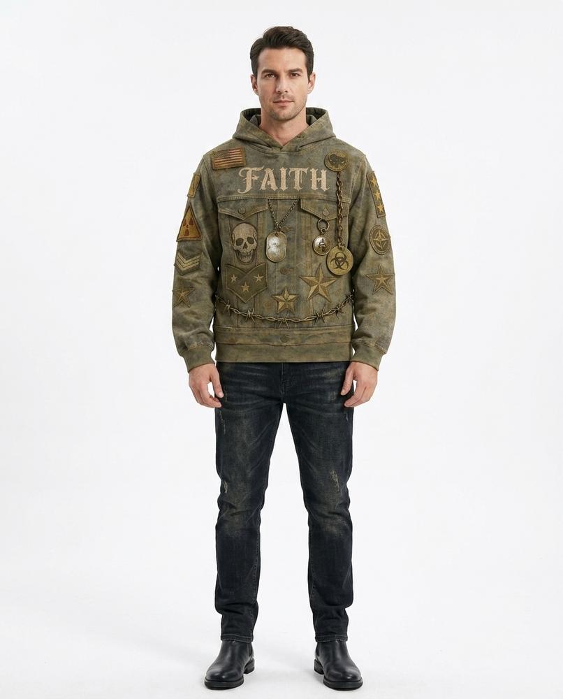 Nord Wear - Mabol | Embellished Hooded Jacket Men