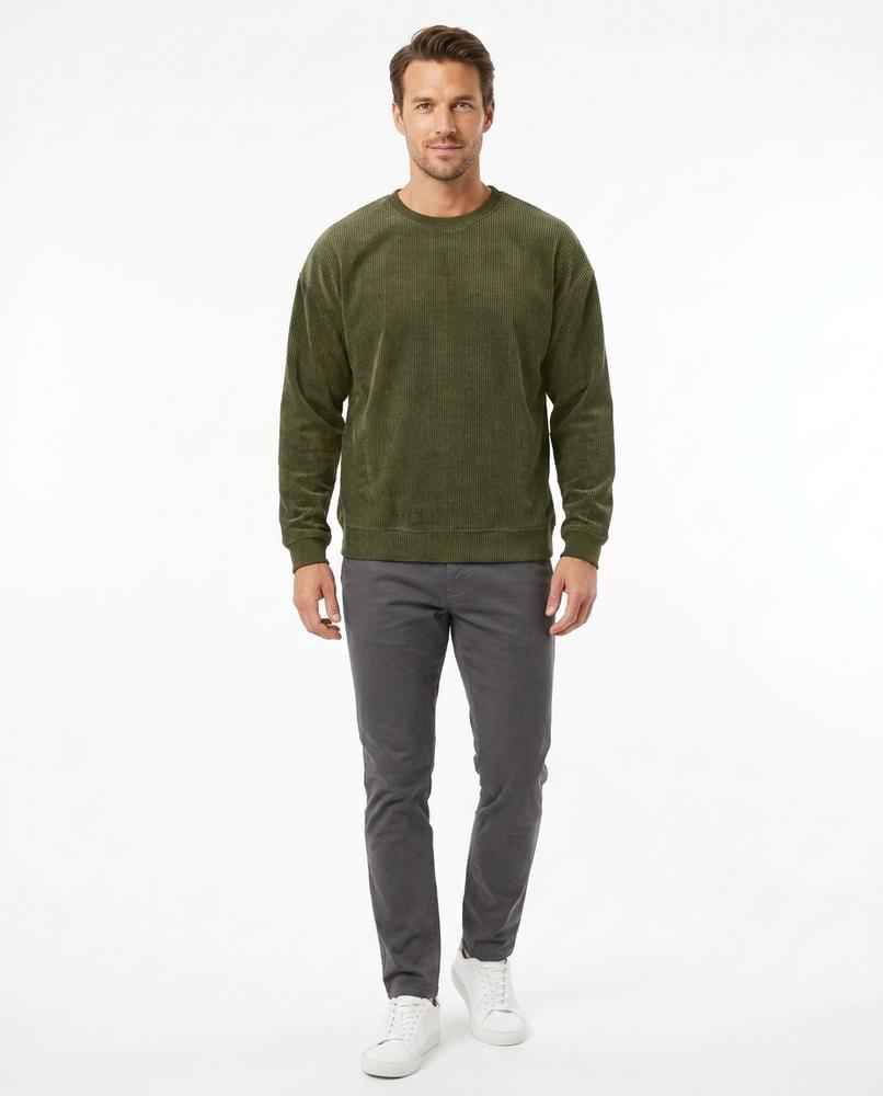 Nord Wear - Zufet | Corduroy Crewneck Sweatshirt Men