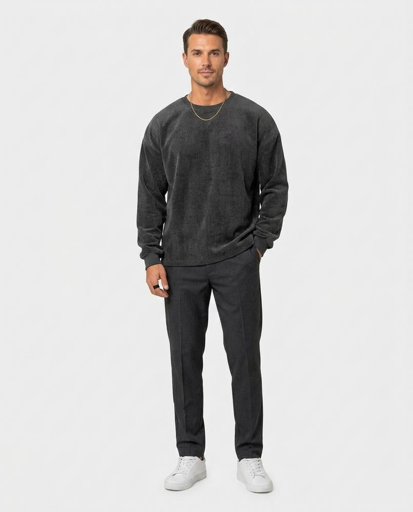 Nord Wear - Zufet | Corduroy Crewneck Sweatshirt Men