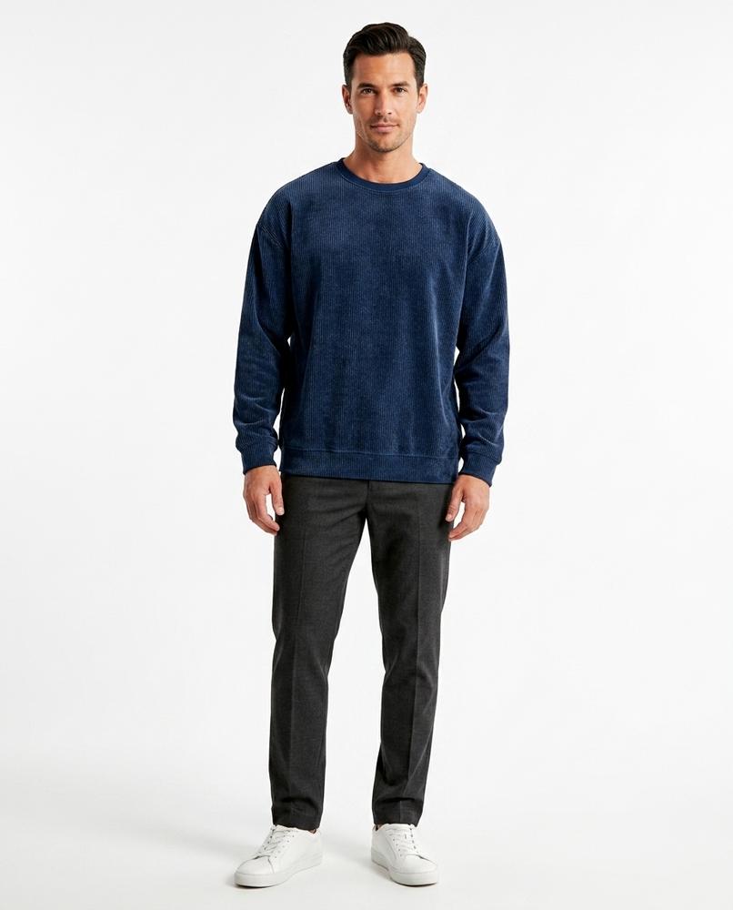 Nord Wear - Zufet | Corduroy Crewneck Sweatshirt Men