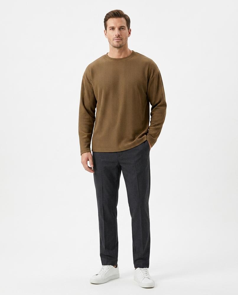 Nord Wear - Zufet | Corduroy Crewneck Sweatshirt Men