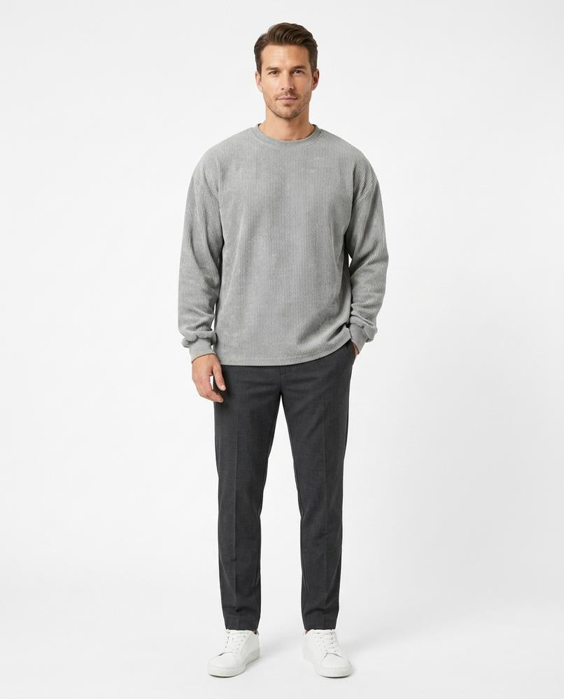 Nord Wear - Zufet | Corduroy Crewneck Sweatshirt Men