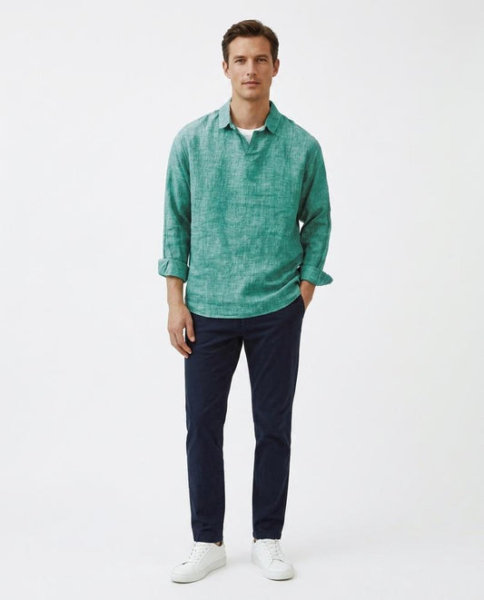 Nord Wear - Logov | Textured Popover Shirt Men