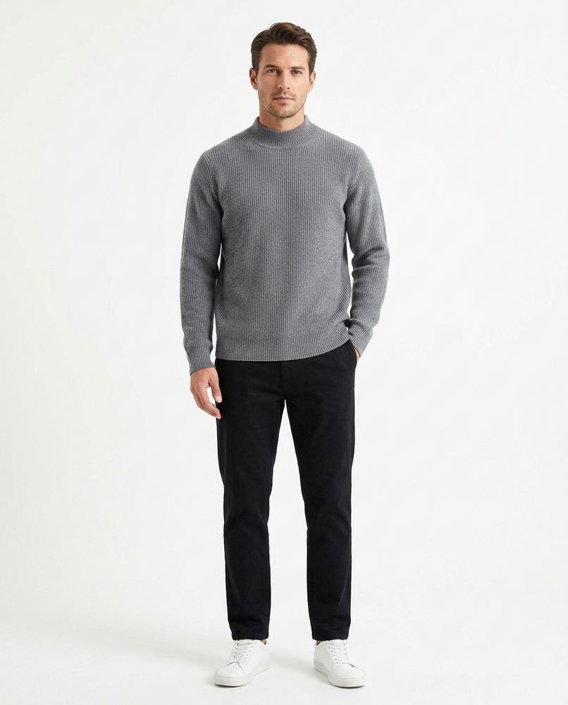 Nord Wear - Yehud | Rib-Knit Mock-Neck Sweater Men