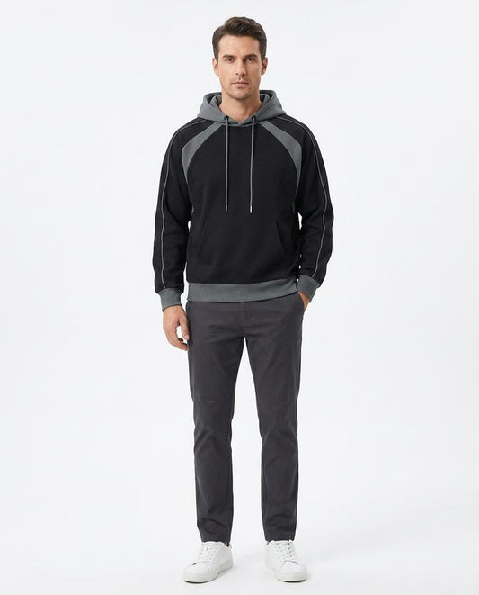 Nord Wear - Vobin | Two-Tone Piped Hoodie Men