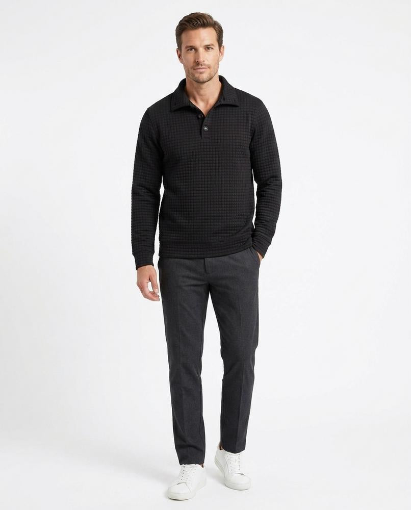 Nord Wear - Nozel | Textured Collared Sweater Men