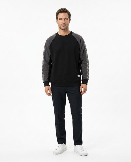 Nord Wear - Cumad | Two-Tone Embroidered Sweatshirt Men