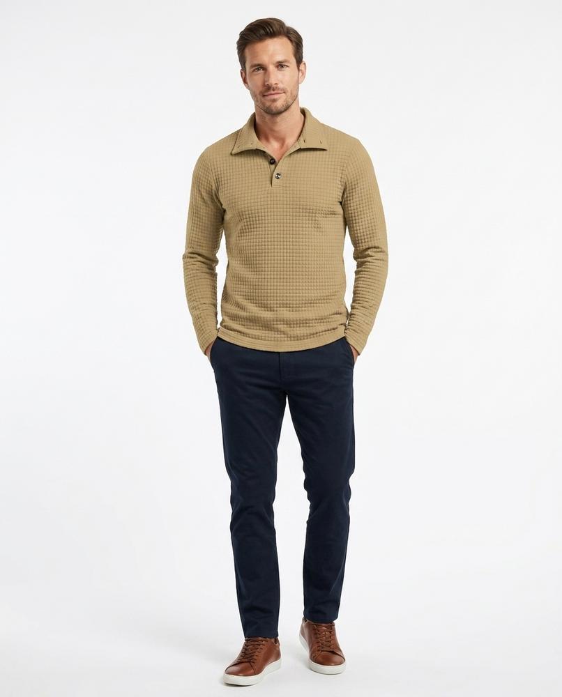 Nord Wear - Nozel | Textured Collared Sweater Men
