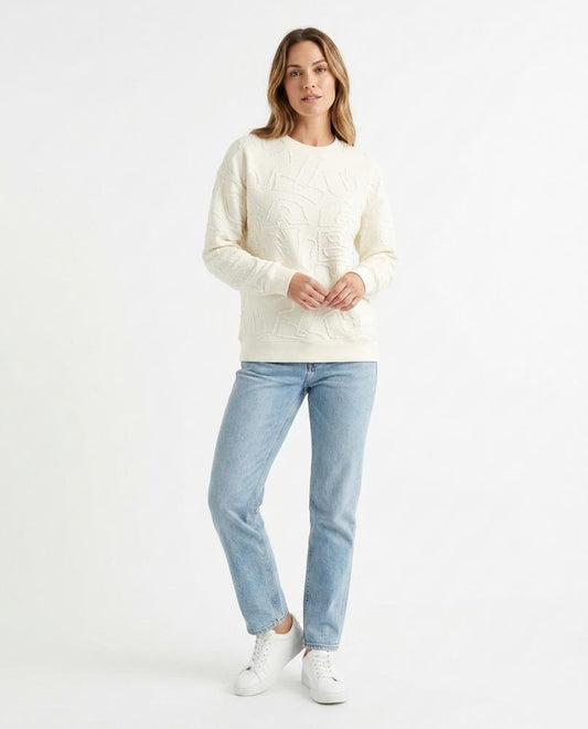 Nord Wear - Culok | Textured Crewneck Sweatshirt Women