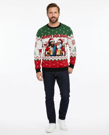 Nord Wear - Eutal | Patterned Crewneck Sweater Unisex