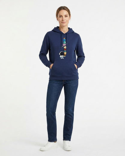 Nord Wear - Dozos | Graphic Print Pullover Hoodie Women