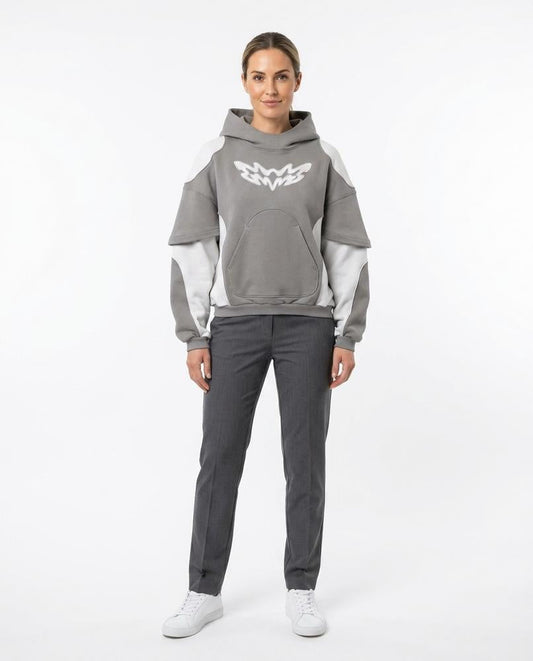 Nord Wear - Liwat | Two-Tone Embroidered Hoodie Unisex