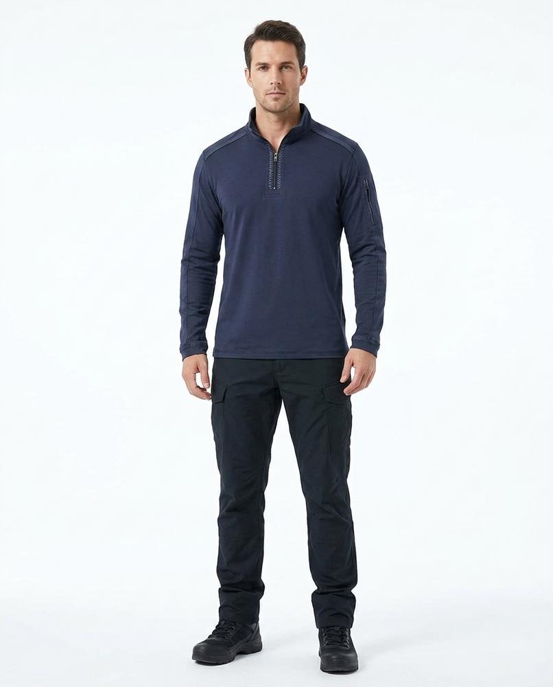 Nord Wear - Vunor | Zip-Neck Long-Sleeved Sweater Men