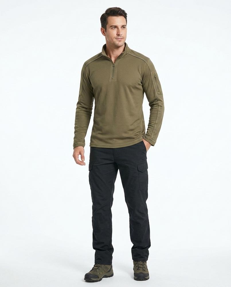 Nord Wear - Vunor | Zip-Neck Long-Sleeved Sweater Men