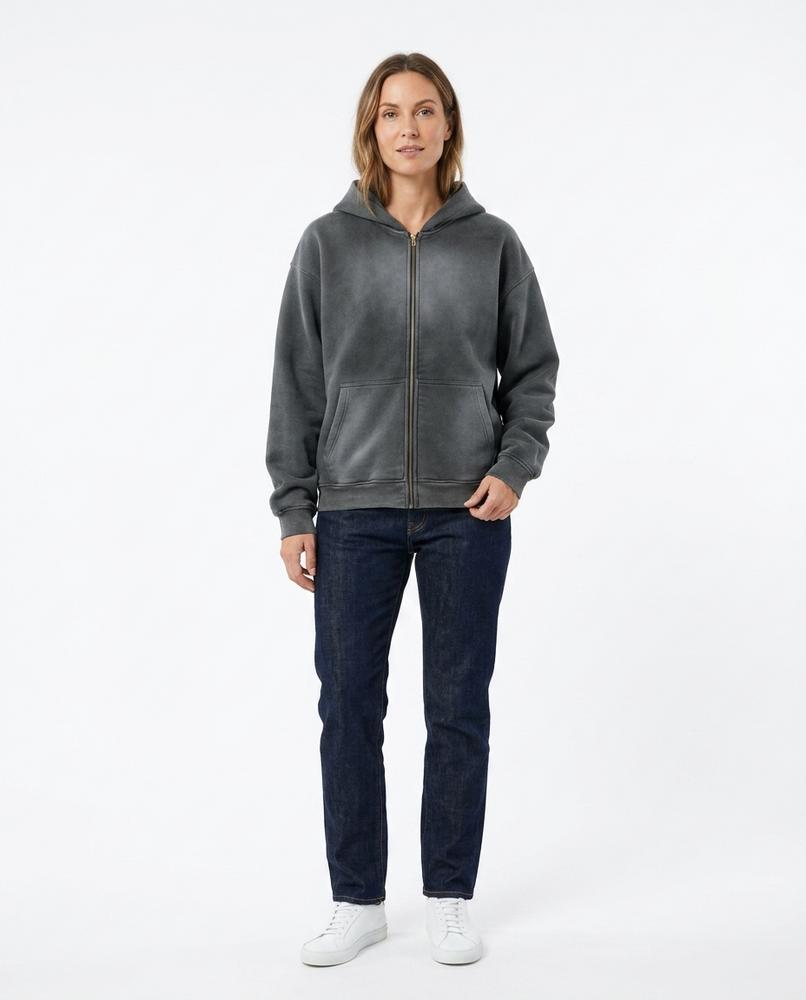 Nord Wear - Lebas | Washed Zip-Up Hoodie Men