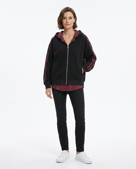 Nord Wear - Yewen | Zip-Up Striped Hoodie Women