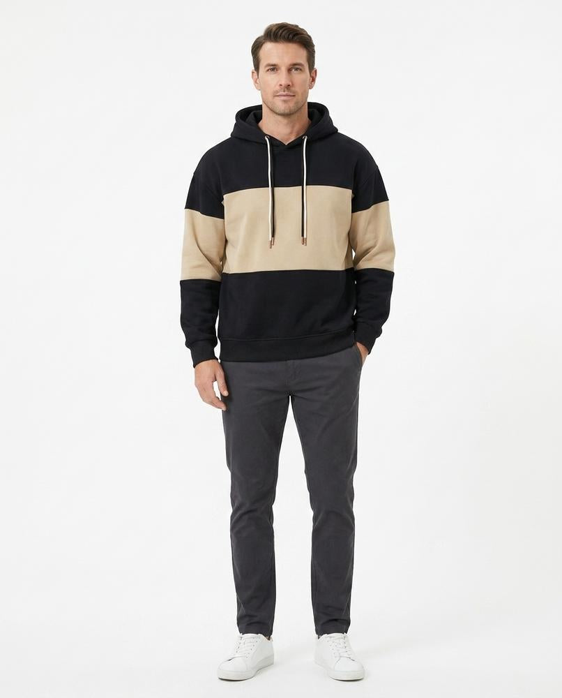 Nord Wear - Cifid | Color-Block Relaxed-Fit Hoodie Men