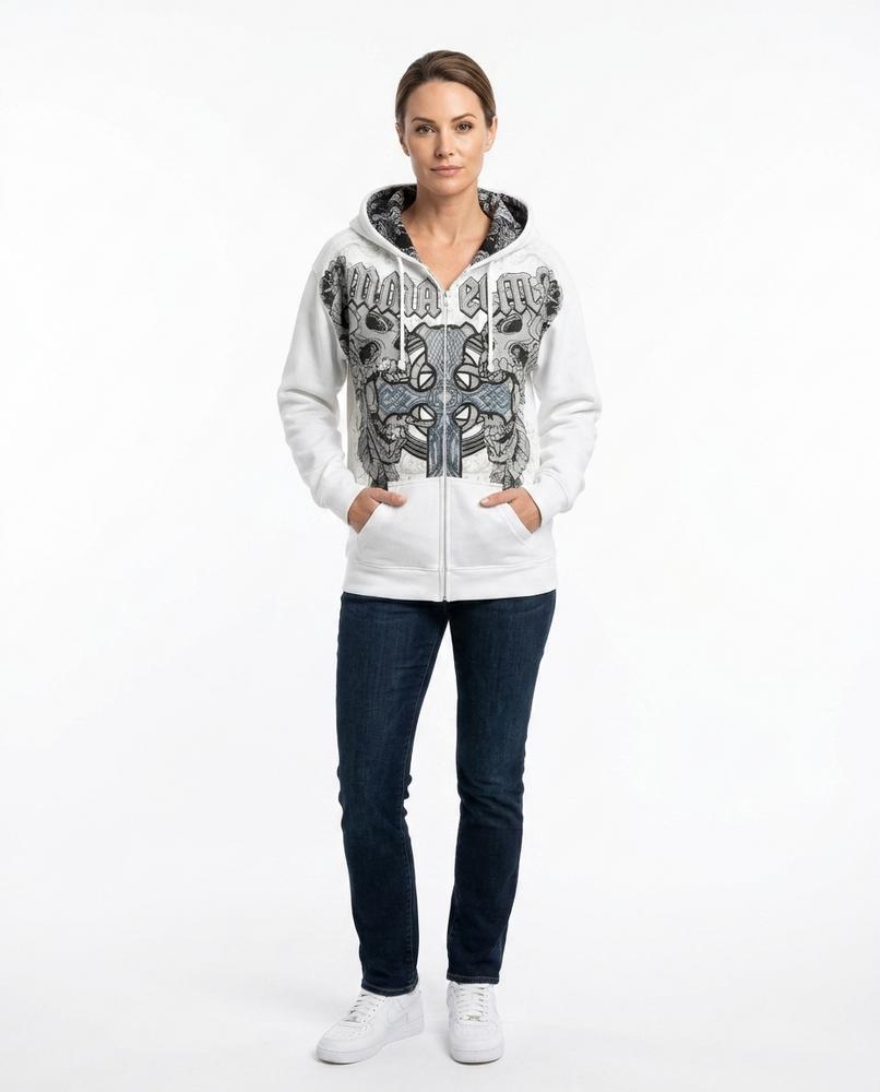 Nord Wear - Difom | Zip-Up Graphic Hoodie Women