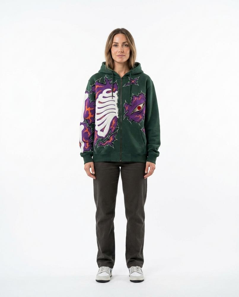 Nord Wear - Coniv | Full-Zip Embroidered Hoodie Unisex