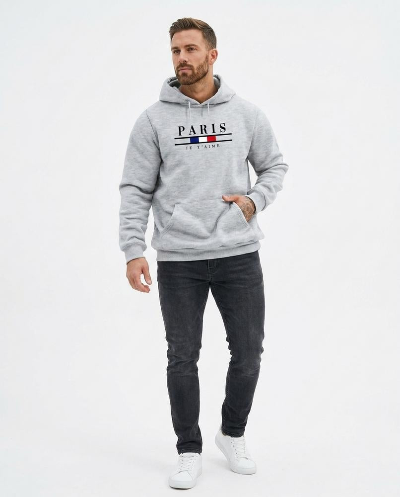 Nord Wear - Tewuv | Printed Hooded Hoodie Men