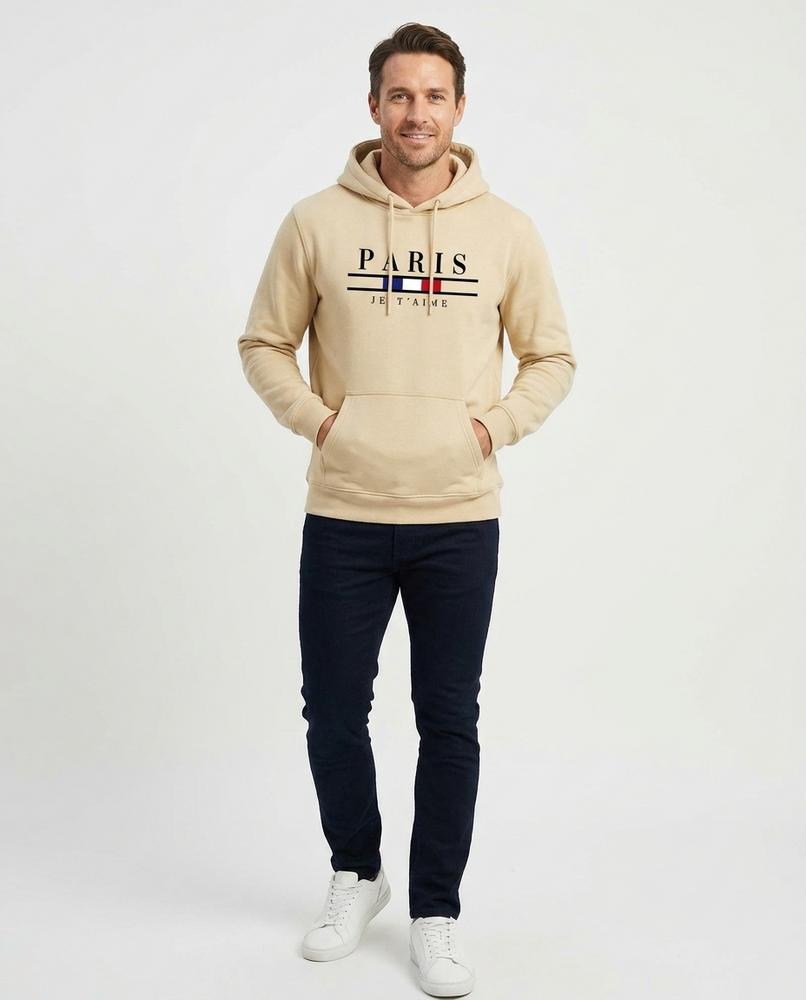 Nord Wear - Tewuv | Printed Hooded Hoodie Men