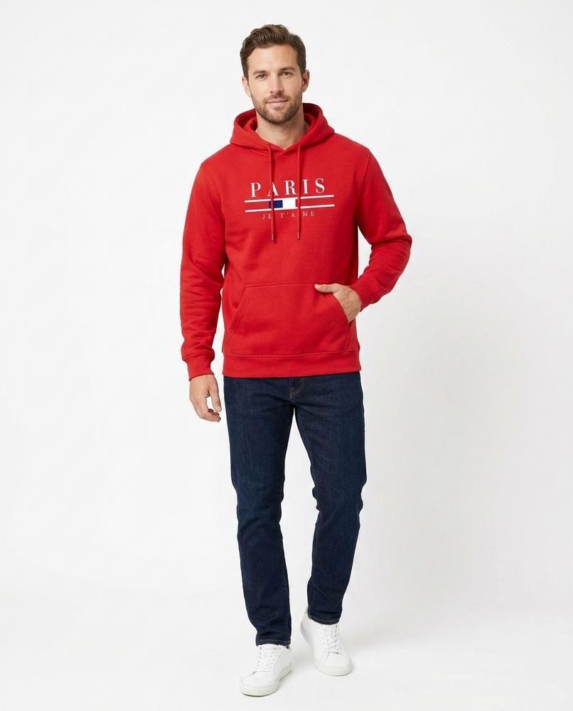 Nord Wear - Tewuv | Printed Hooded Hoodie Men