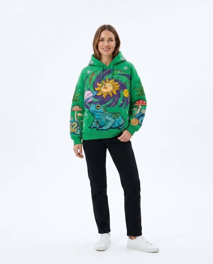 Nord Wear - Tihad | Embroidered Graphic Hoodie Unisex