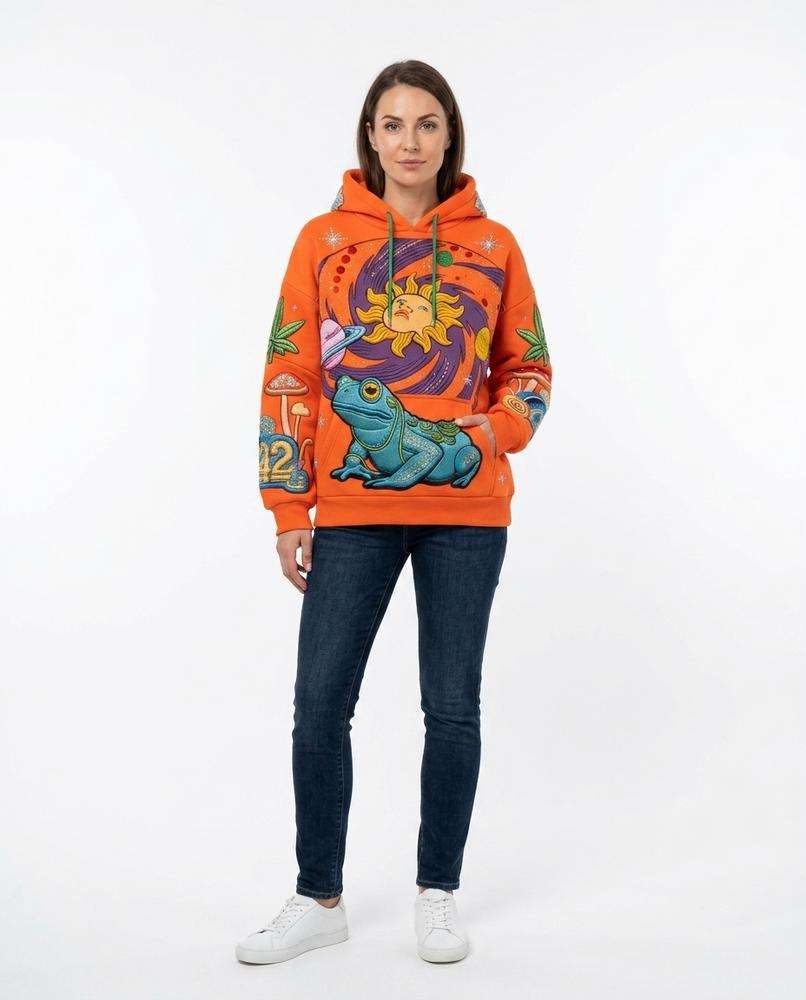 Nord Wear - Tihad | Embroidered Graphic Hoodie Unisex