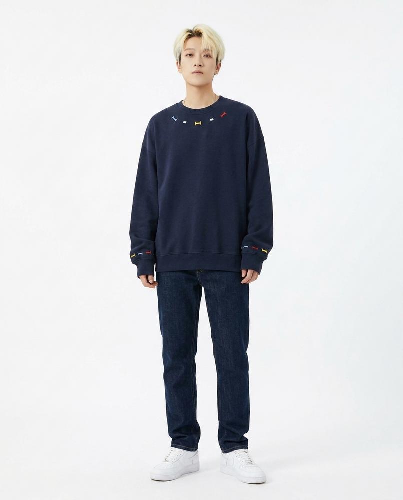 Nord Wear - Aurur | Embroidered Crewneck Sweatshirt Men