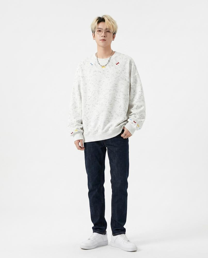 Nord Wear - Aurur | Embroidered Crewneck Sweatshirt Men