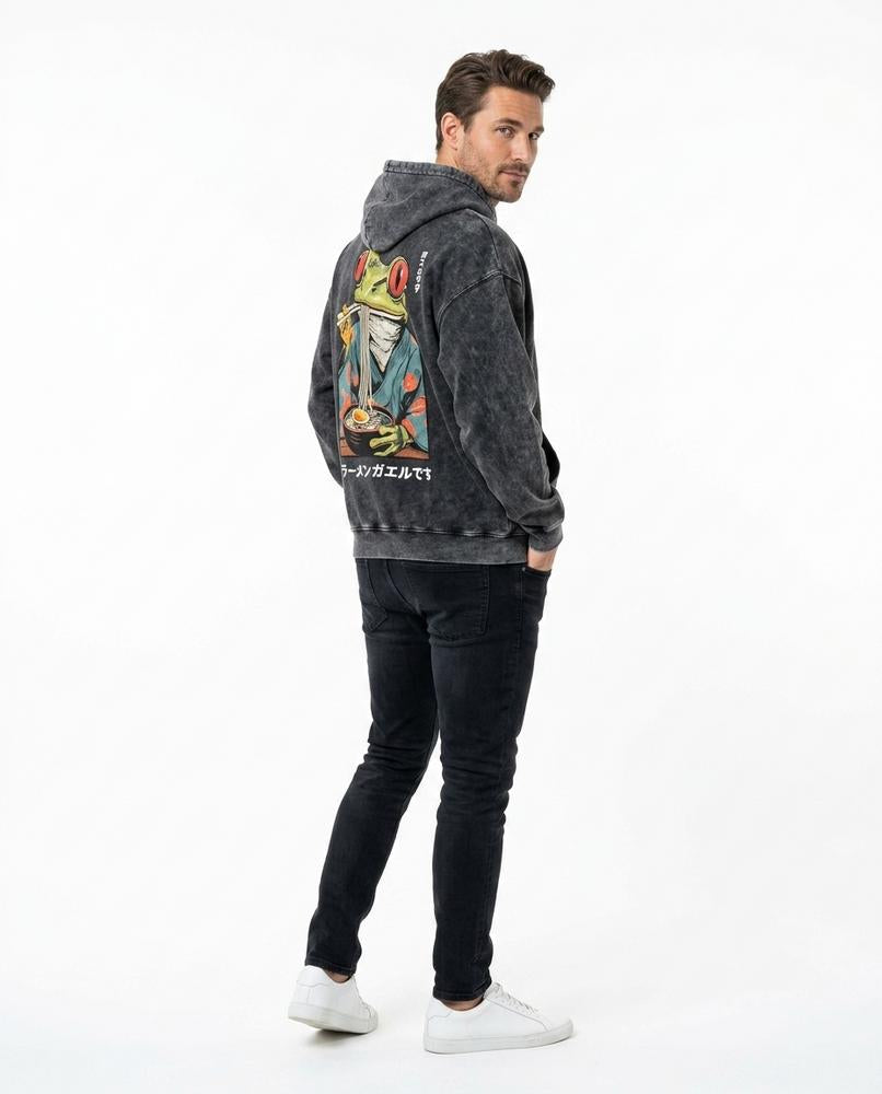 Nord Wear - Lidik | Printed Washed Hoodie Unisex